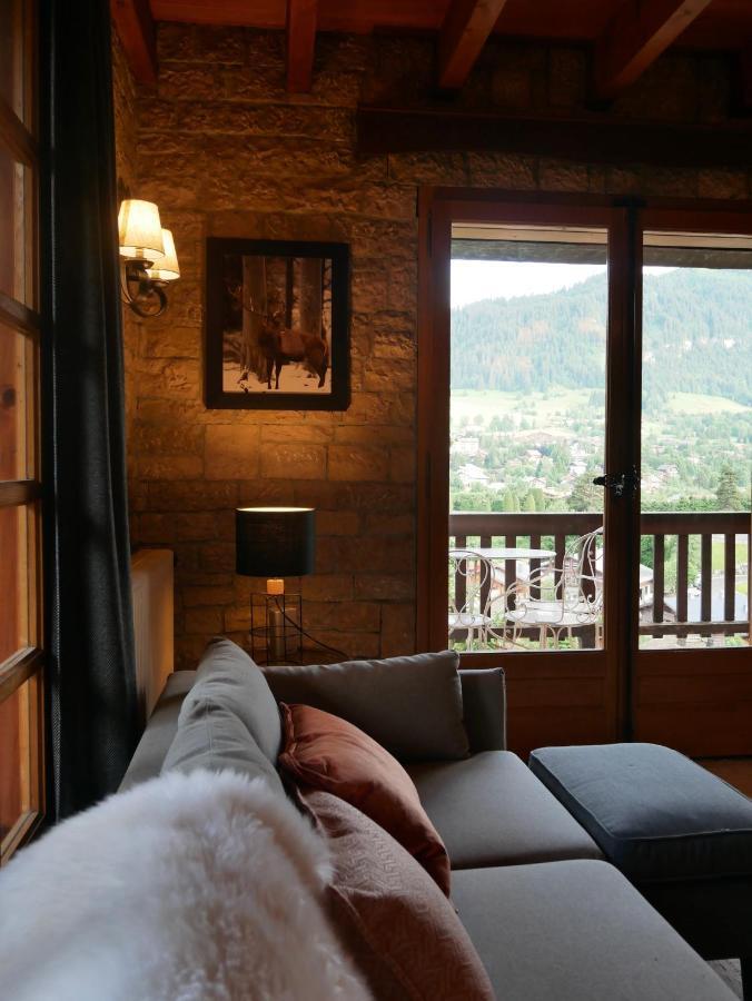 Chalet Horizon Blanc Megève Exteriér fotografie