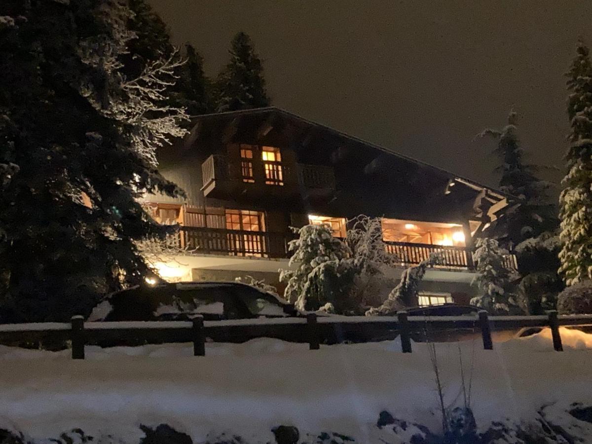 Chalet Horizon Blanc Megève Exteriér fotografie