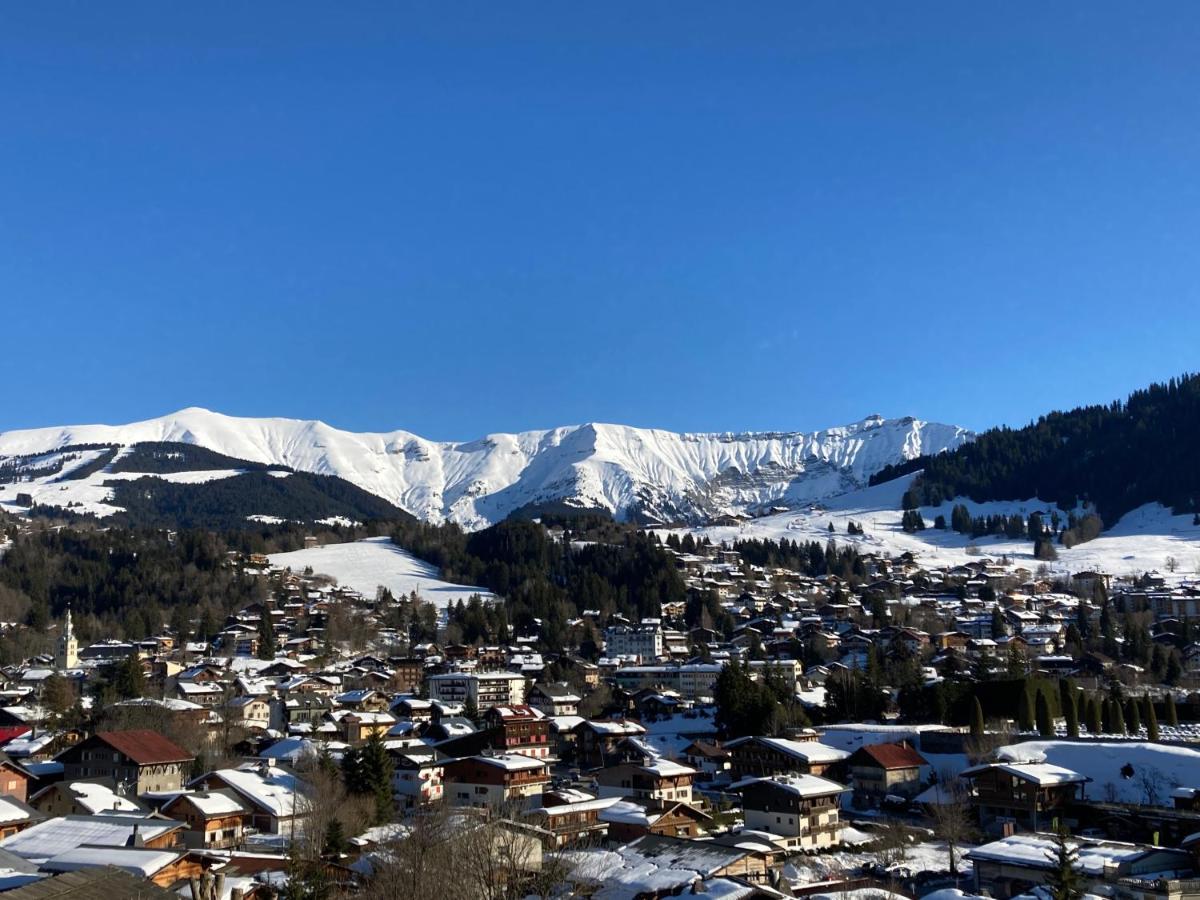 Chalet Horizon Blanc Megève Exteriér fotografie