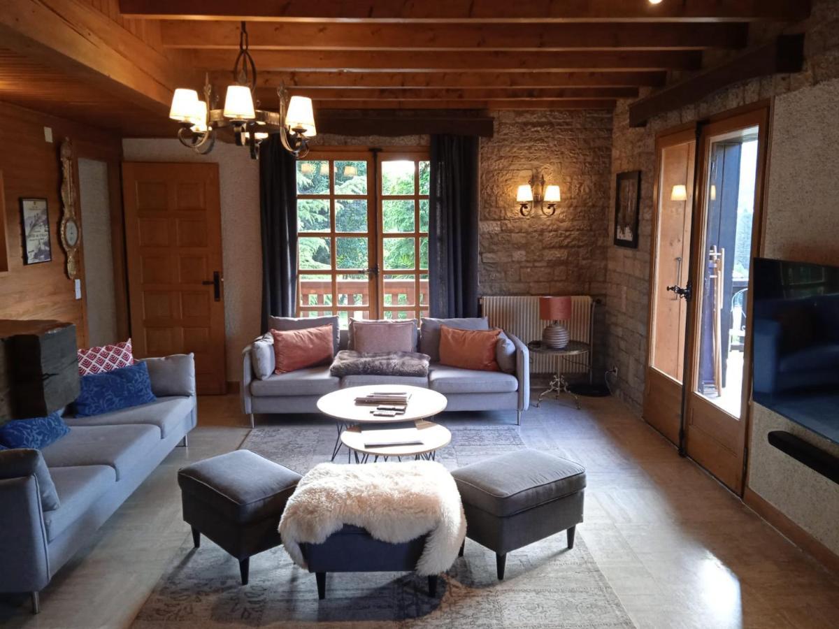 Chalet Horizon Blanc Megève Exteriér fotografie